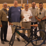 1727805274Calibike Founder with Mayor of Corona with Park Rangers 1